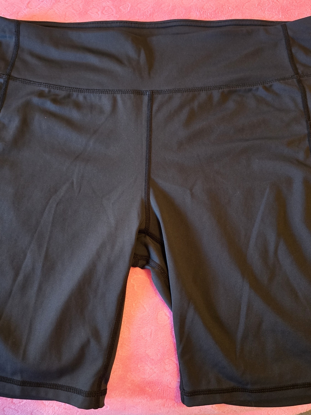 Women’s Black Bike Shorts - High Waist Comfortable Stretch